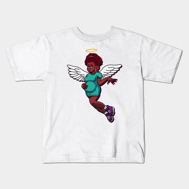 The Virgin Keysha Kids T-Shirt by artofbryson